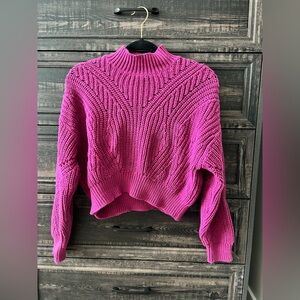 Lottie Moss cropped sweater size small